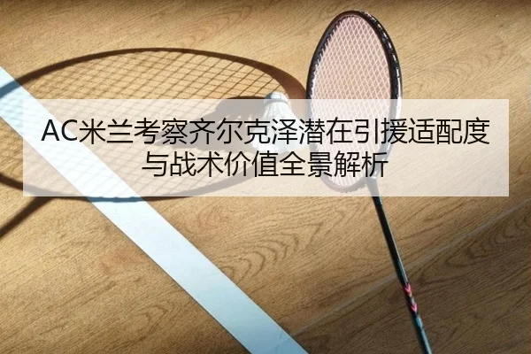 AC米兰考察齐尔克泽潜在引援适配度与战术价值全景解析